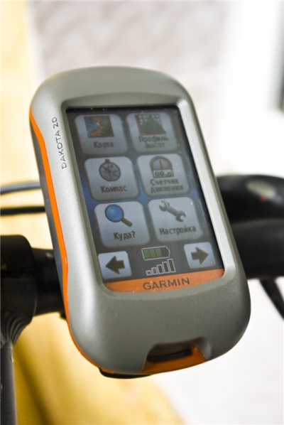 Обзор GPS навигатора Garmin Dakota 20
